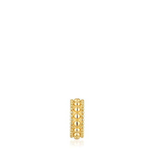 Triple Earcuff with 18kt gold plating over silver Gloss