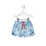 Short de niña tay day Casual azul