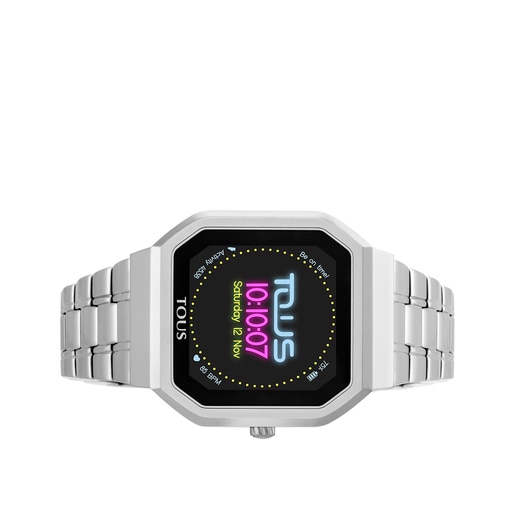 Reloj Tous Smartwatch B-connect 2 correas negra y lila