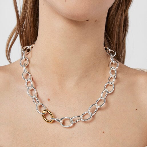 Two-tone TOUS Hav Ring necklace