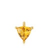 Small pendant in 18kt gold plating over silver and laboratory-grown citrine TOUS Color Lab