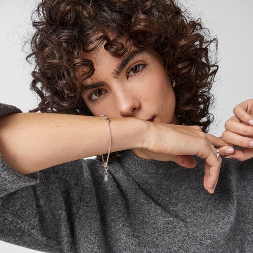 Серебряный браслет Mini Icons с фигурками