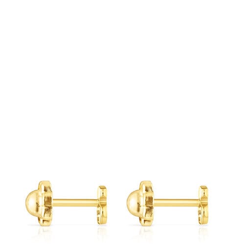 Orecchini in oro con motivo orsetto 0,4 cm Baby TOUS