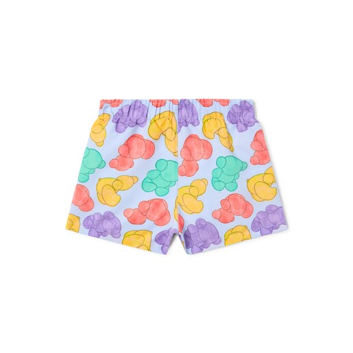 Boys swimming shorts in Aqua sky blue