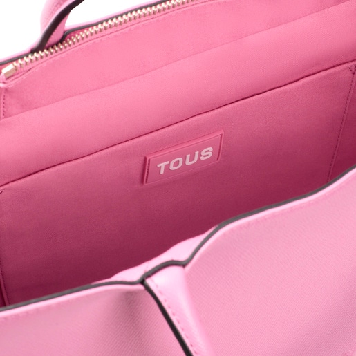 Large dark pink Amaya Shopping bag TOUS Brenda