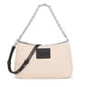 Medium beige Empire Soft Chain Crossbody bag