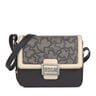 Medium black and white Kaos Icon Crossbody bag