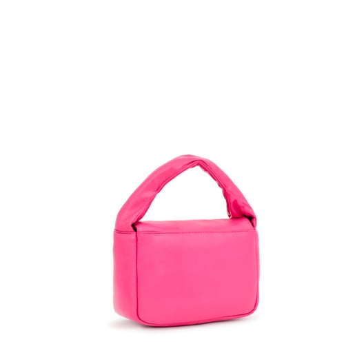 Sac à bandoulière petit fuchsia TOUS Carol