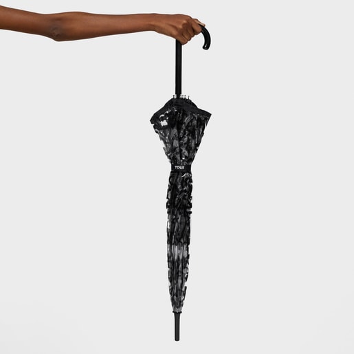 Paraguas grande Kaos transparente