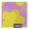 Mauve TOUS Flower Toppings Foulard