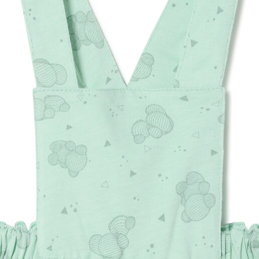 Baby romper in Pic mist