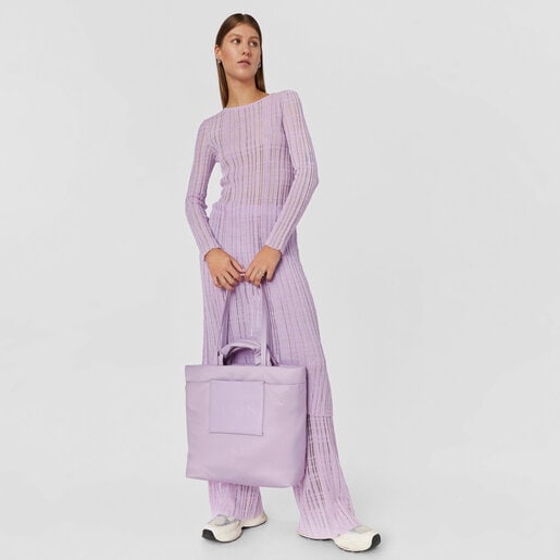 Mauve TOUS Marina Shopping bag