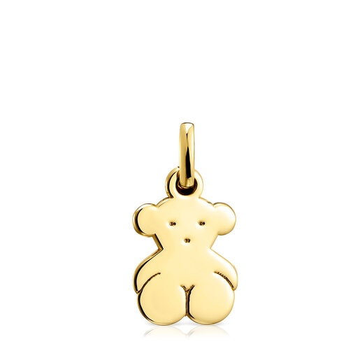 Penjoll petit Sweet Dolls ós amb bany d'or 18 kt sobre plata