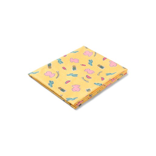 Toalla de playa Cactus amarilla