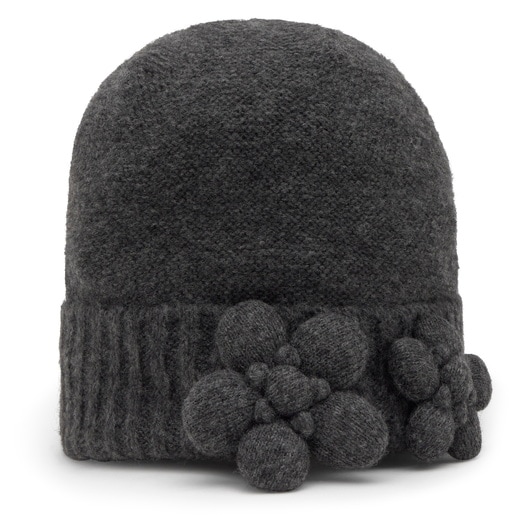 Gorro gris oscuro TOUS Daisy