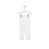 Baby leggings in plain white