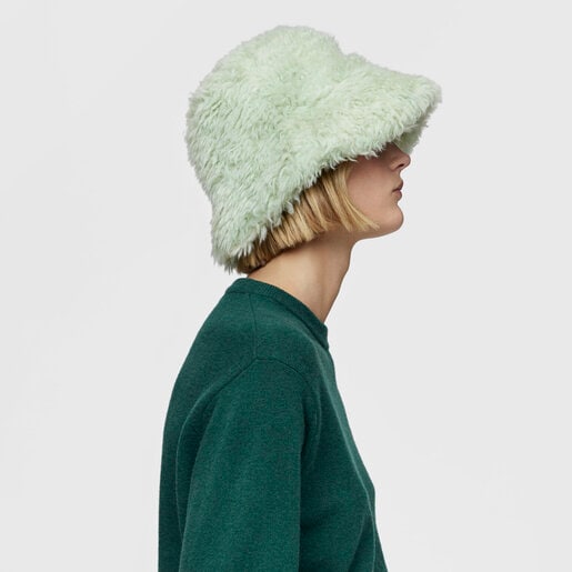 Mint green Hat TOUS Carol Warm