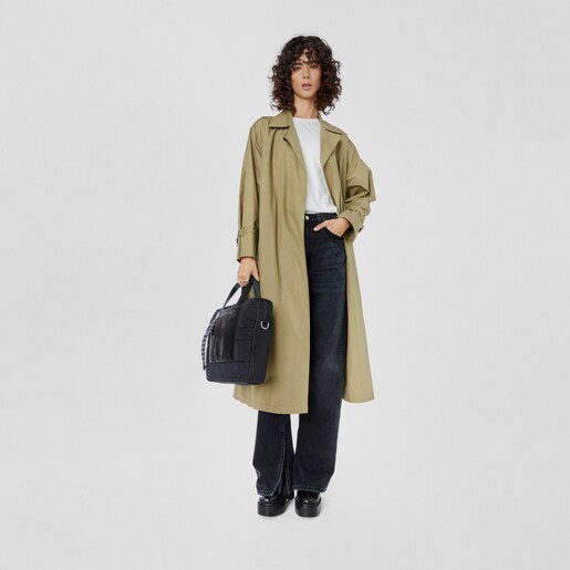 תיק מסמכים TOUS Empire Padded בצבע שחור