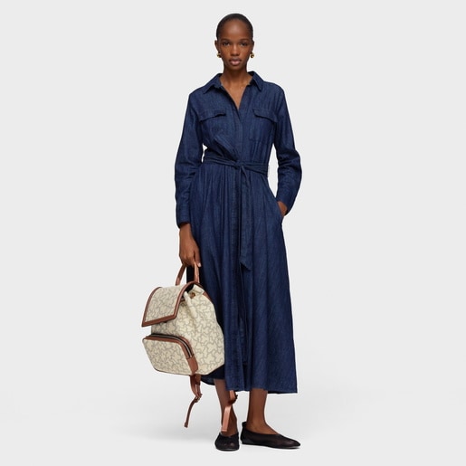 Beige Kaos Icon Backpack