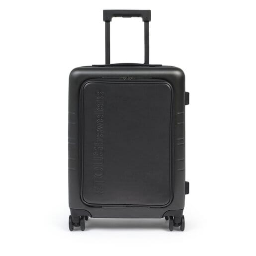 Черная сумка на колесиках TOUS Travelers