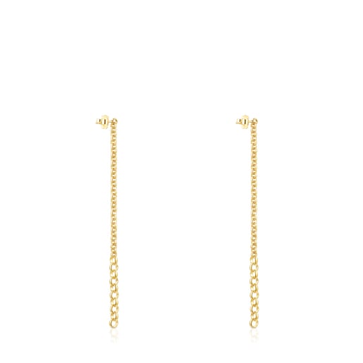 Extra-long TOUS Calin Earrings with rings