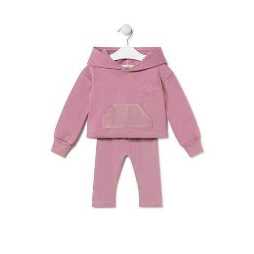 Conjunto de bebé Trend cor-de-rosa