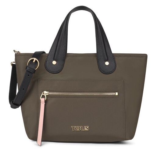 Tote bag pequena Shelby caqui