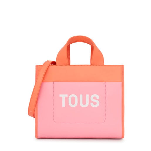 Pink and orange Shopping bag TOUS Maya