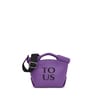 Sac cabas TOUS Balloon petit en cuir lilas