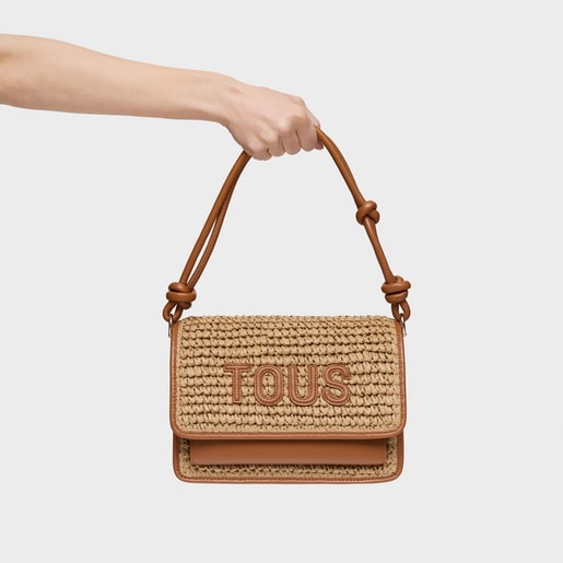 Medium Crossbody bag Audree Rafia