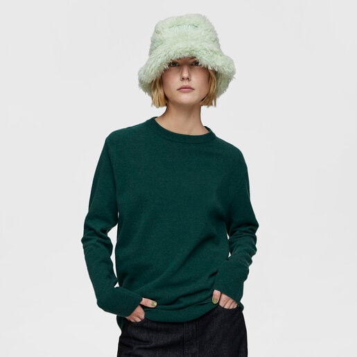قبعة باللون الأخضر النعناعي من تشكيلة TOUS Carol Warm