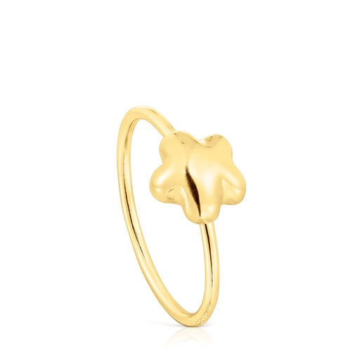 Gold Flower ring TOUS Balloon