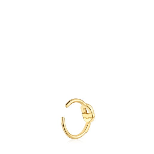 Earcuff with 18kt gold plating over silver TOUS MANIFESTO