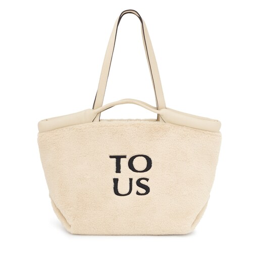 Tote bag grande TOUS Balloon Wild bege