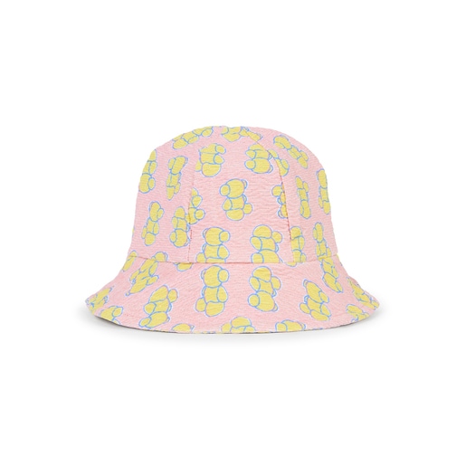 Girls sun hat in Chic pink