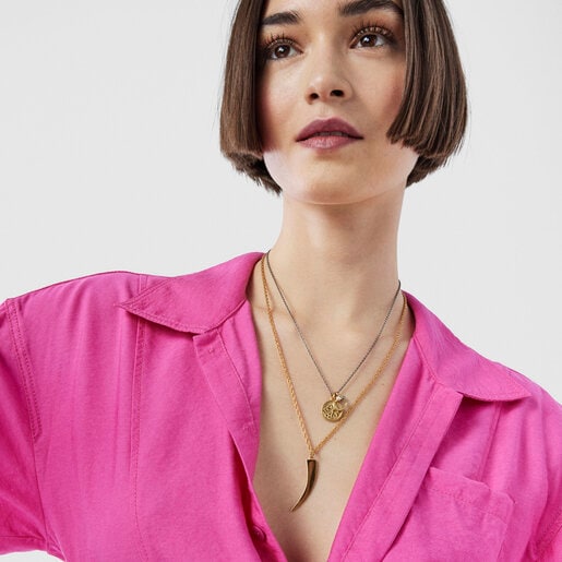 Подвеска-рог изобилия TOUS Good Vibes из вермеля