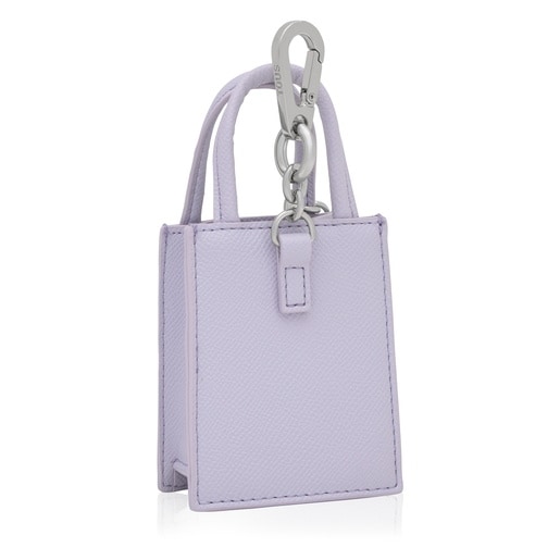 תיק מיני Pop מסדרת Audree עם מחזיק מפתחות בצבע סגלגל