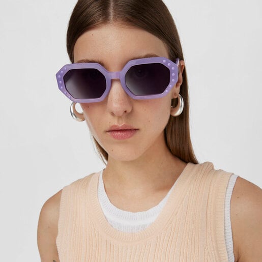 Gafas de sol Geometric lila