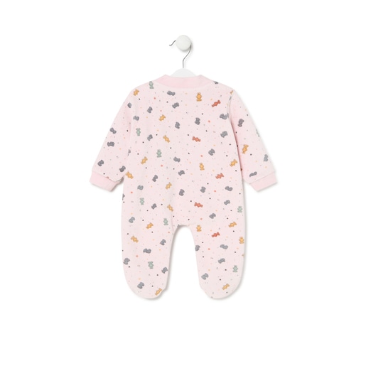 Pijama de bebé Charms cor-de-rosa