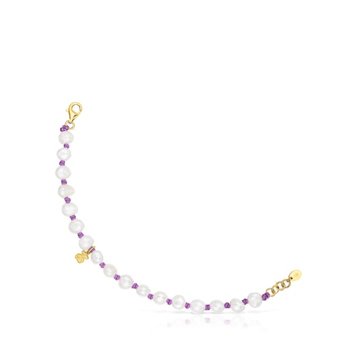 Silver vermeil and amethyst TOUS Joy Bits necklace | TOUS