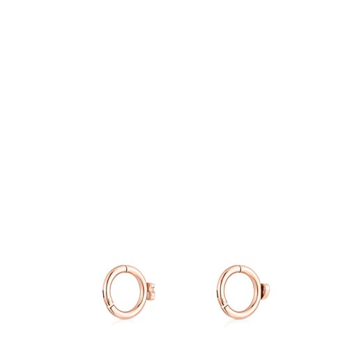 Piercing oreille TOUS Basics en acier IP rosé