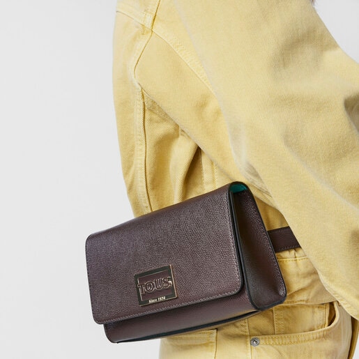 Riñonera marrón TOUS Funny