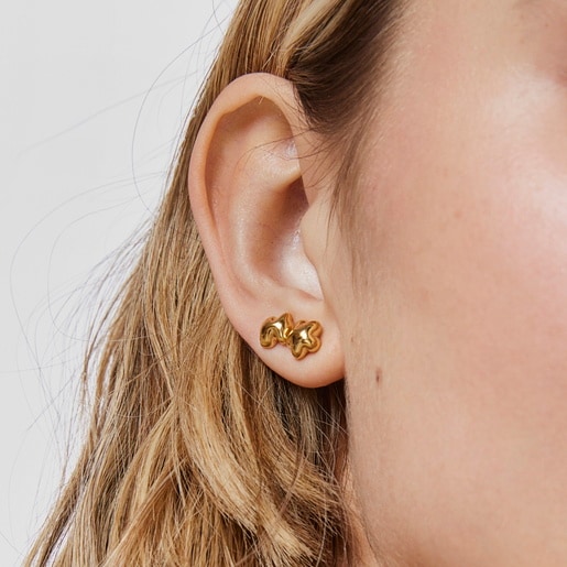 Gold Flower earrings TOUS Balloon