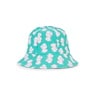 Girls sun hat in Chic green