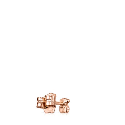 Bären-Ohrring Les Classiques aus Roségold mit Diamanten