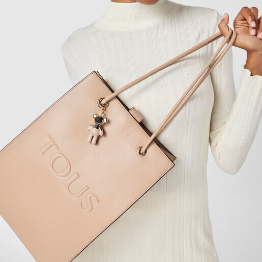 Большая темно-серая сумка-shopping T Pop