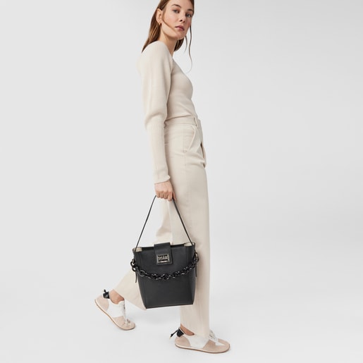 תיק כתף TOUS Funny קטן בצבע שחור