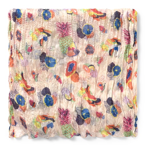 Fulard Fruites Prisat multicolor
