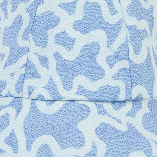 Girls sun hat in Kaos blue