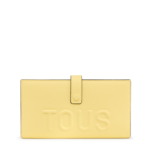 Żółty portfel TOUS La Rue Pocket